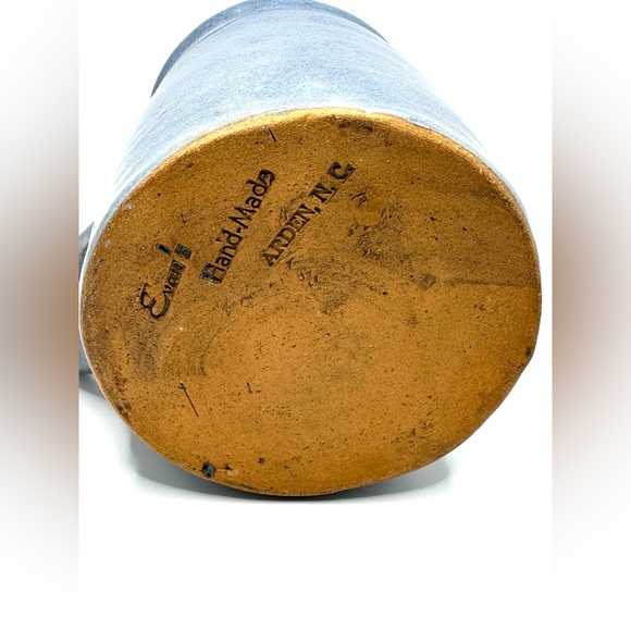 Evan’s Pottery Handmade Light Blue Coffee Mug Arden NC - Picture 7 of 10